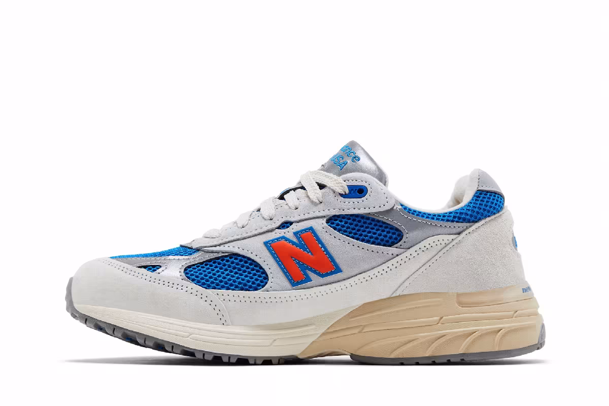 Kith x Madison Square Garden x New Balance 993 Made in USA New York Knicks - Home, view 4
