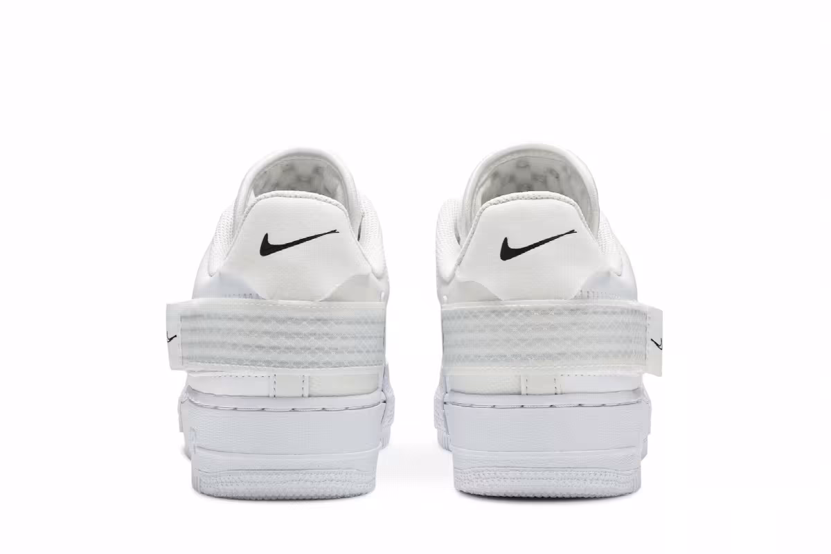 Nike Air Force 1 Type 2 Triple White, view 7