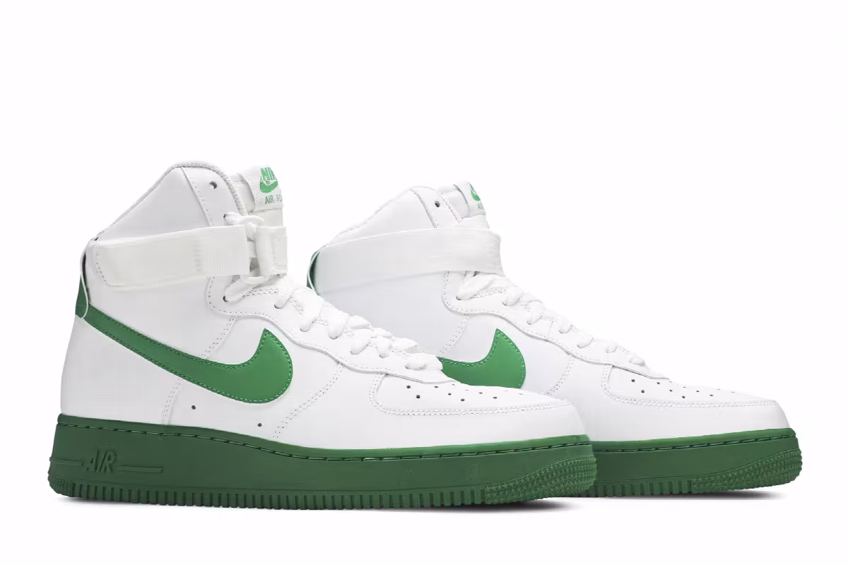 Nike Air Force 1 High Lucky Green, view 9