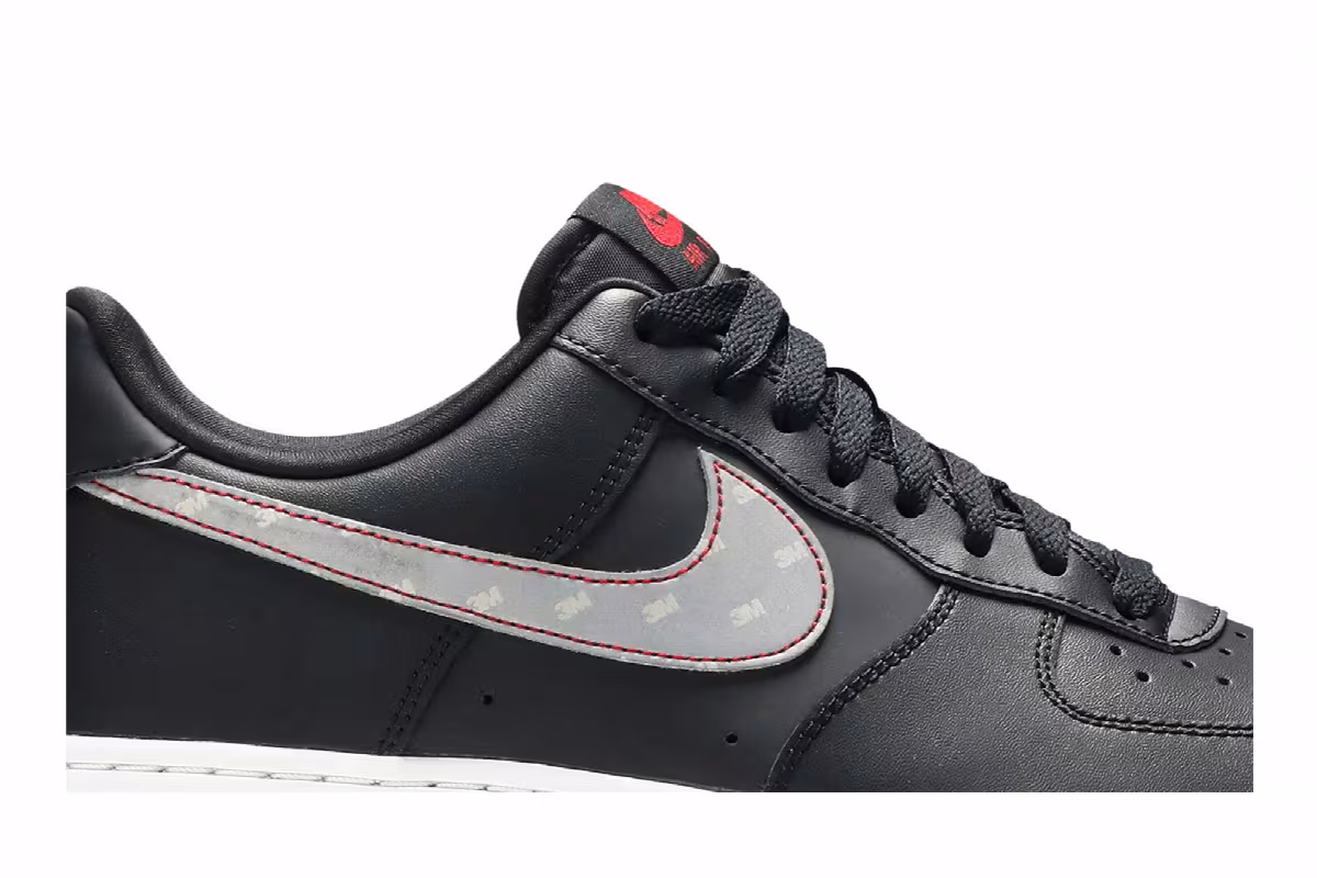 3M x Nike Air Force 1 Anthracite, view 3