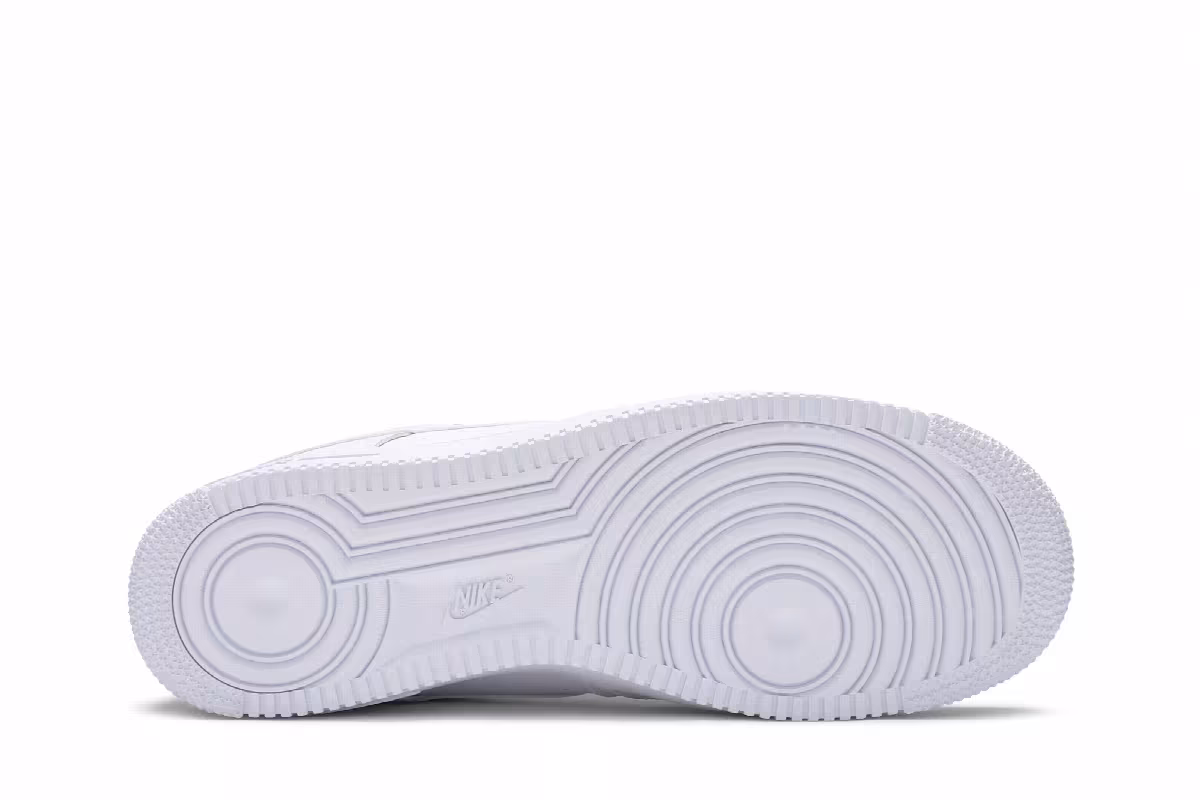 Nike Air Force 1 Misplaced Swoosh - Triple White, view 5
