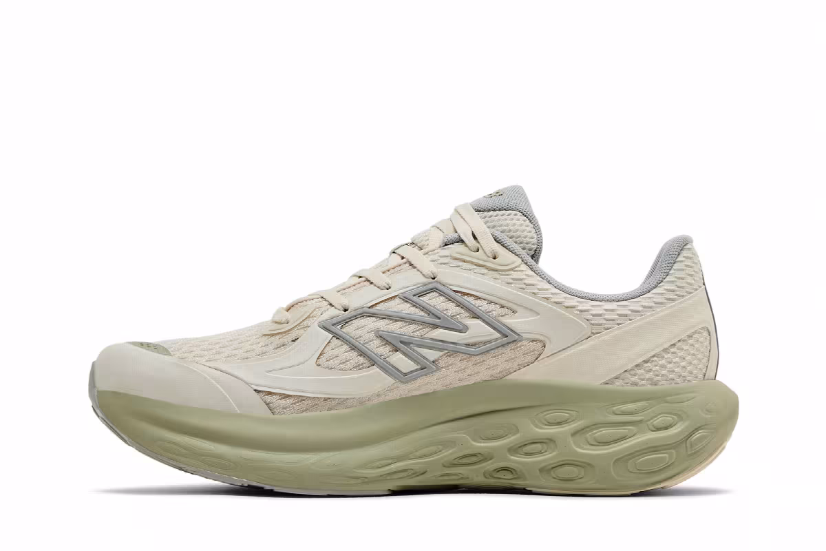 New Balance Fresh Foam Trainer Linen Olivine, view 4
