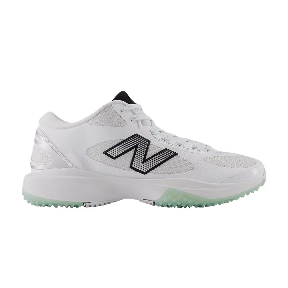 New Balance FreezeLX v5 Turf White Black Silver Metallic