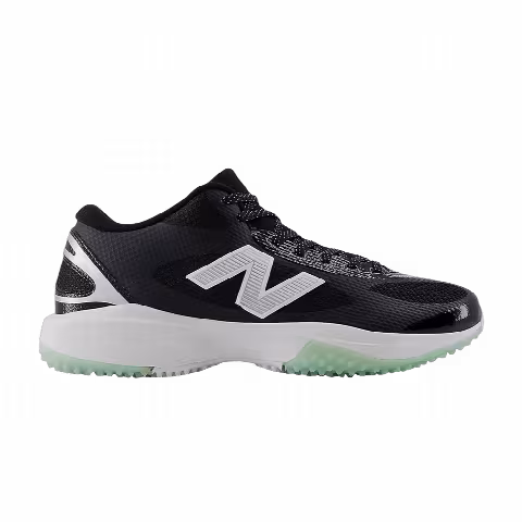 New Balance FreezeLX v5 Turf 'Black White Silver Metallic'