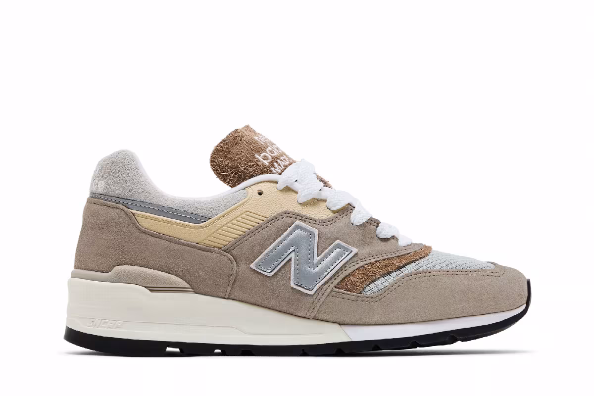 Teddy Santis x New Balance 997 Made in USA Light Mushroom Mirage Grey, view 2
