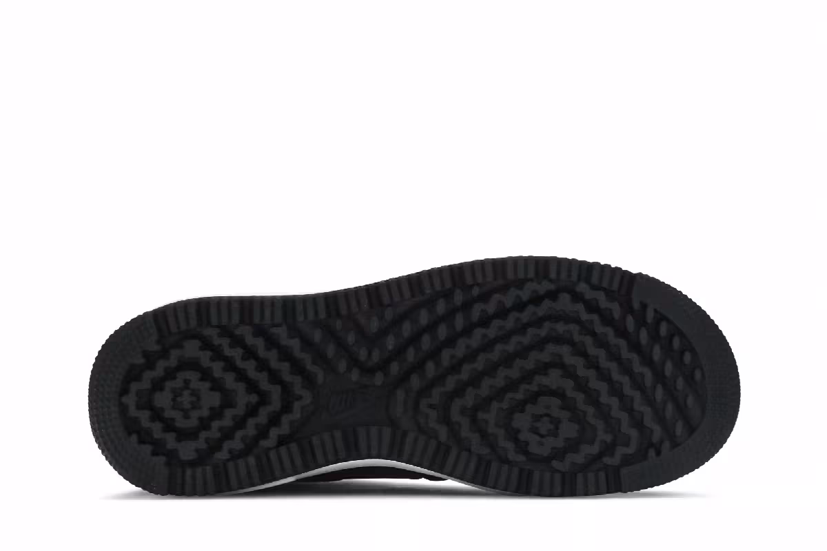 Nike Air Force 1 Boot Black University Red, view 5