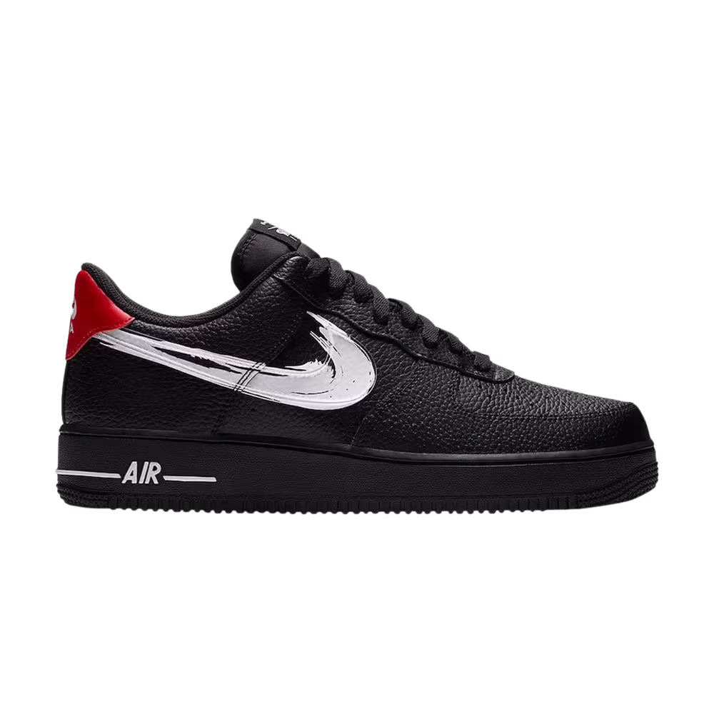 Nike Air Force 1 Low Brushstroke - Black