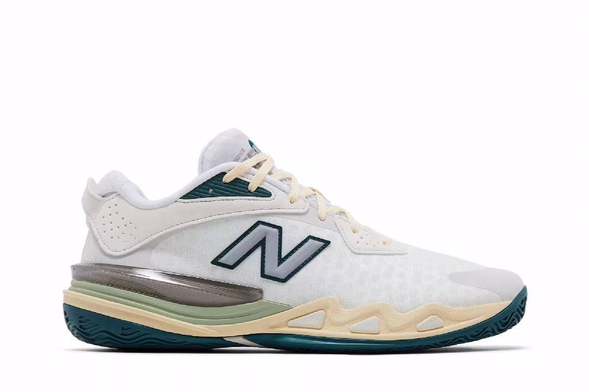 Cooper Flagg x New Balance Hesi Low v2 Clay Ash Boulder, view 2