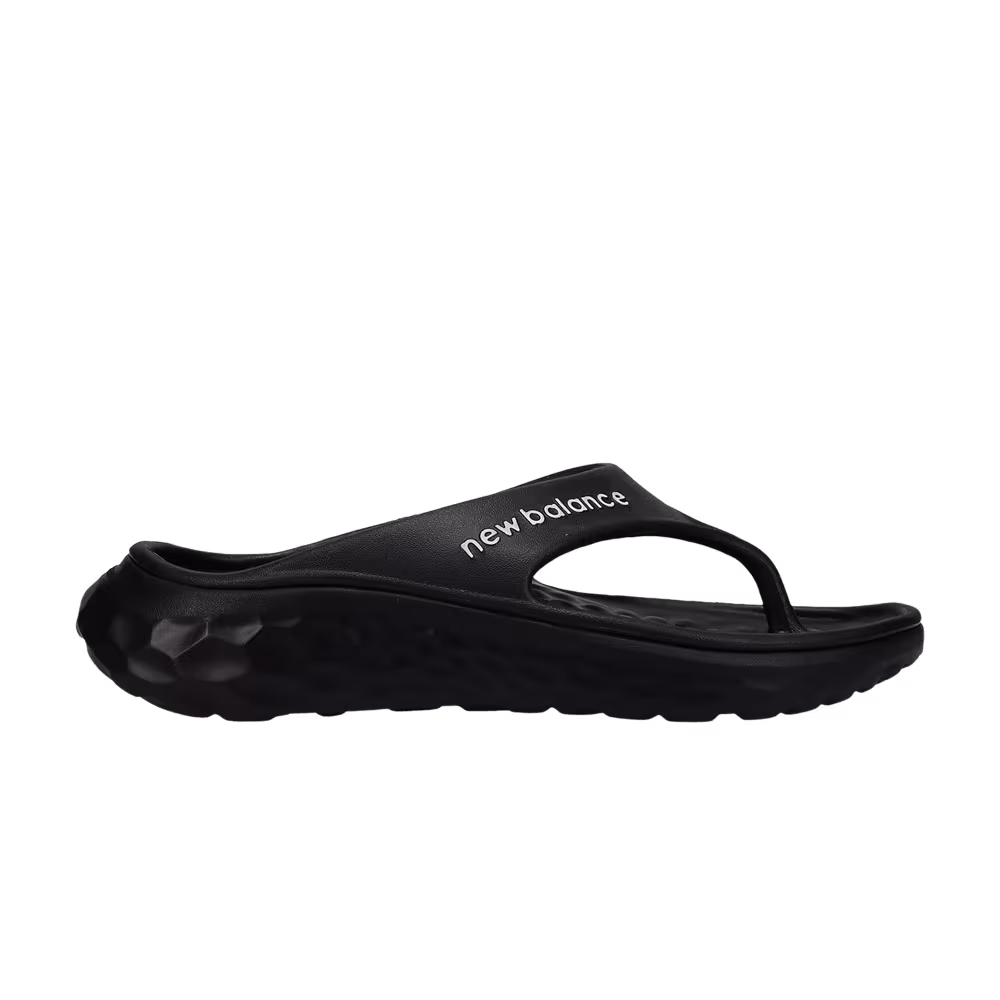 New Balance Women's Fresh Foam Thong Black White