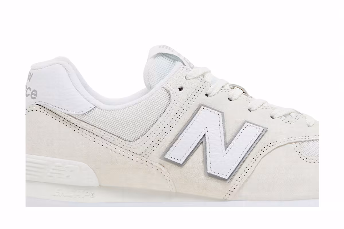 New Balance 574 Sea Salt Concrete Gum, view 3