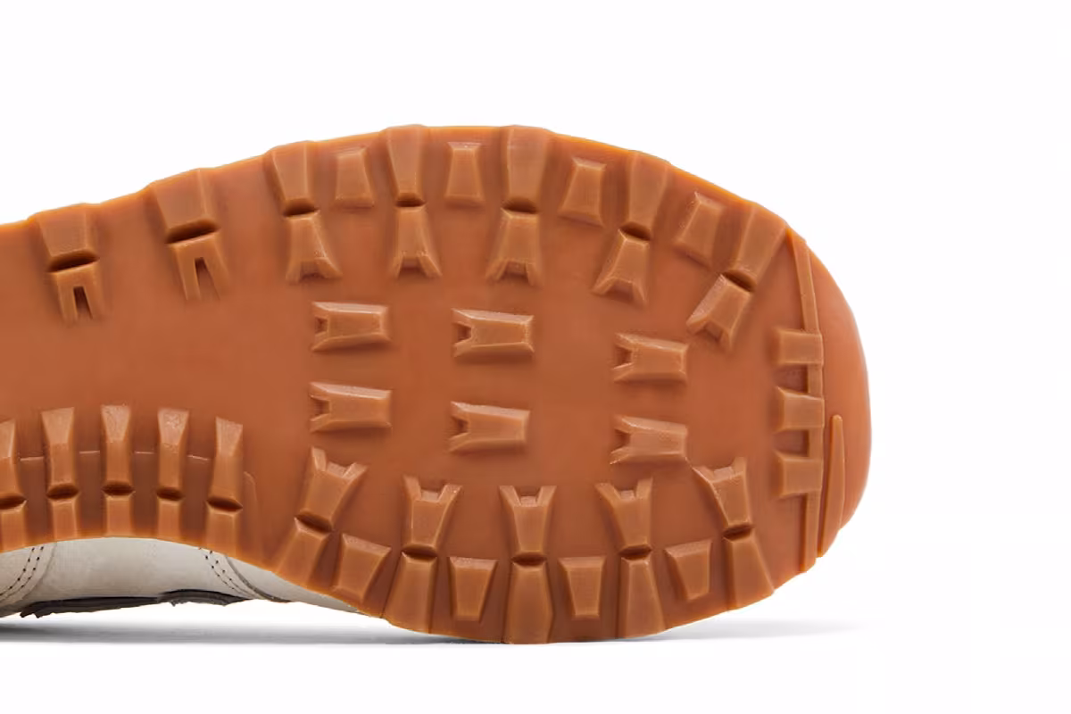 New Balance 574 Sea Salt Concrete Gum, view 6