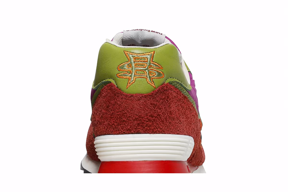 Stray Rats x New Balance 574 Red, view 8