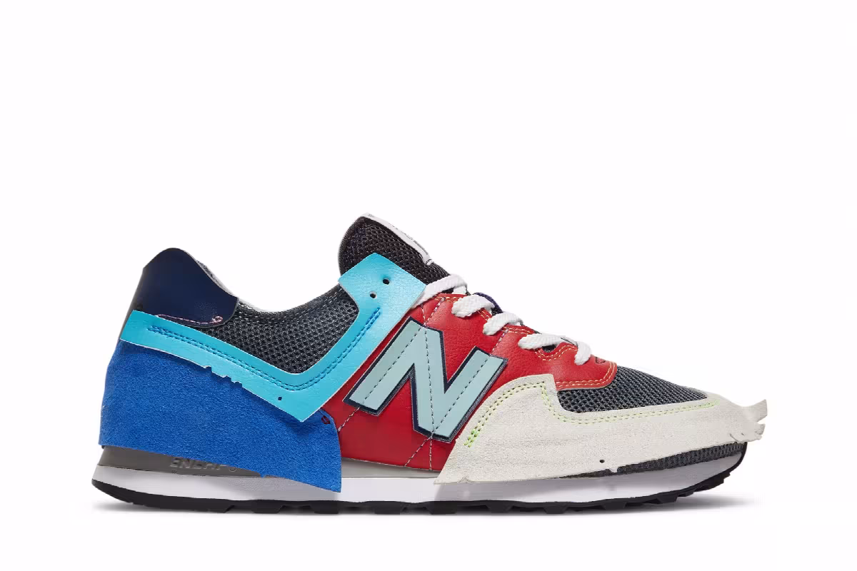 Jaden Smith x New Balance 574 Surplus Materials, view 2
