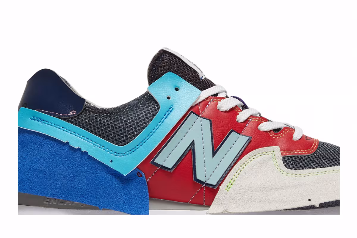 Jaden Smith x New Balance 574 Surplus Materials, view 3