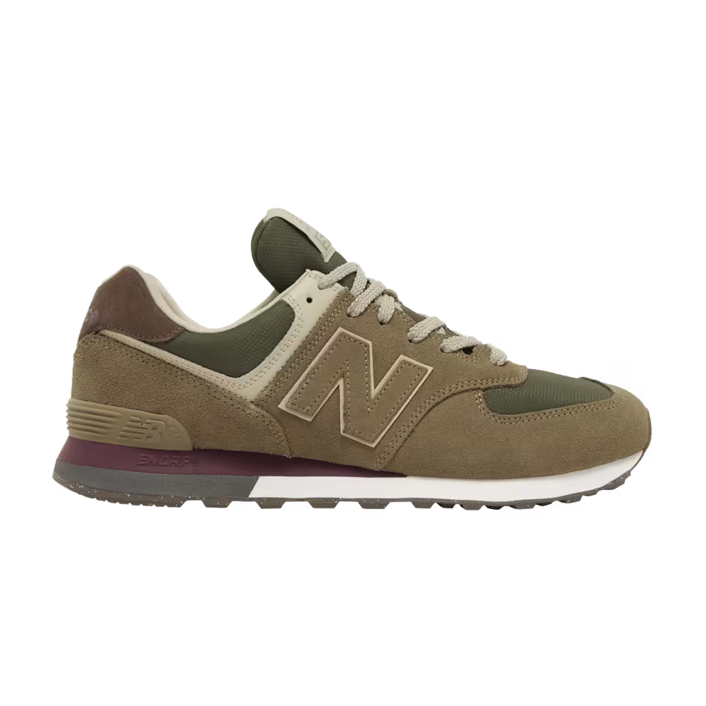 New Balance 574 Olive Bone
