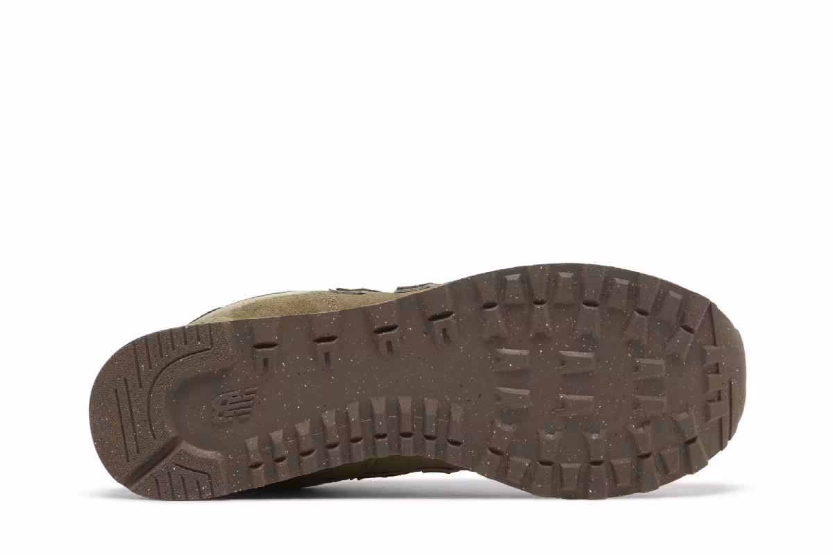 New Balance 574 Olive Bone, view 5