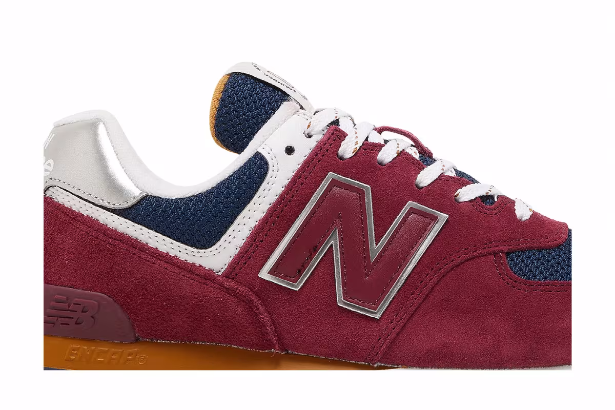 New Balance 574 Rugged Garnet, view 3