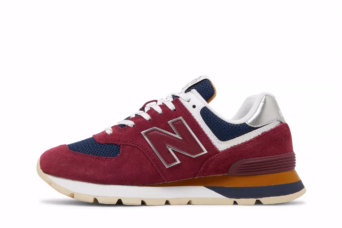 New Balance 574 Rugged Garnet, view 4