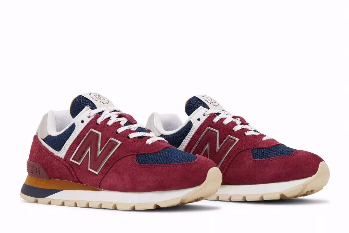 New Balance 574 Rugged Garnet, view 9