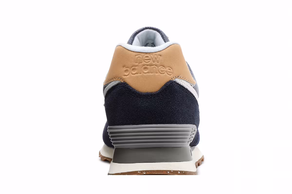 New Balance 574 Natural Indigo Maple, view 8