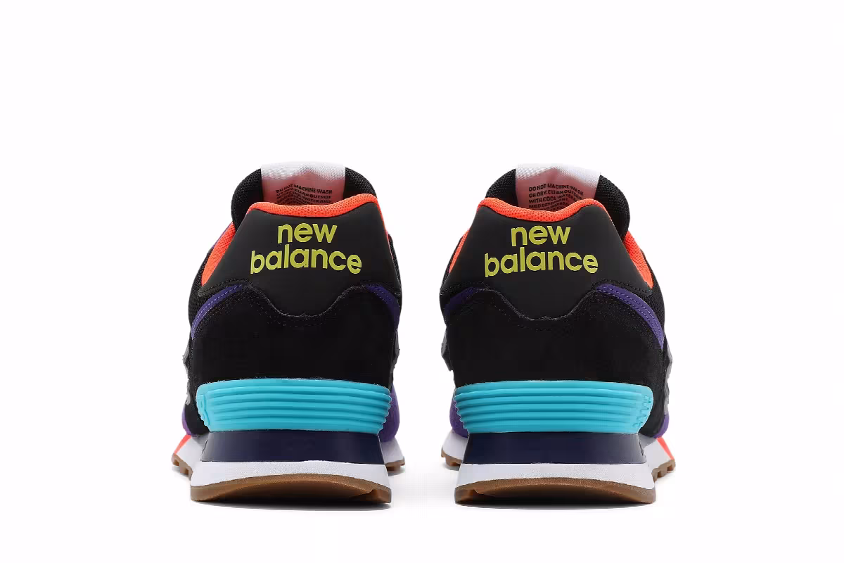 New Balance 574 Black Blue, view 7