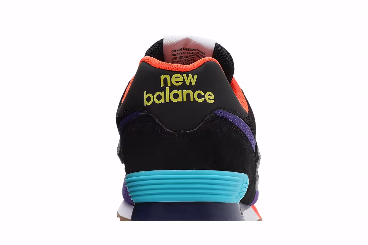 New Balance 574 Black Blue, view 8