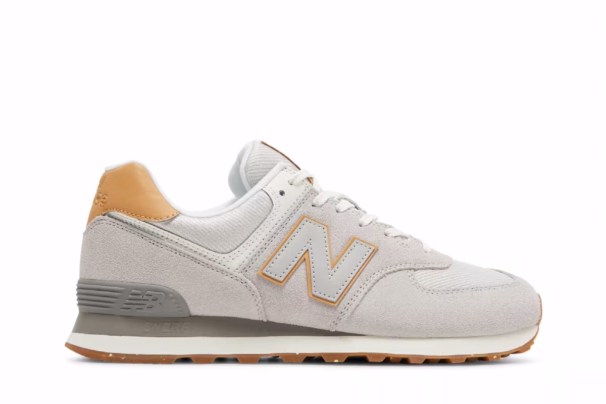 New Balance 574 Rain Cloud Maple, view 2