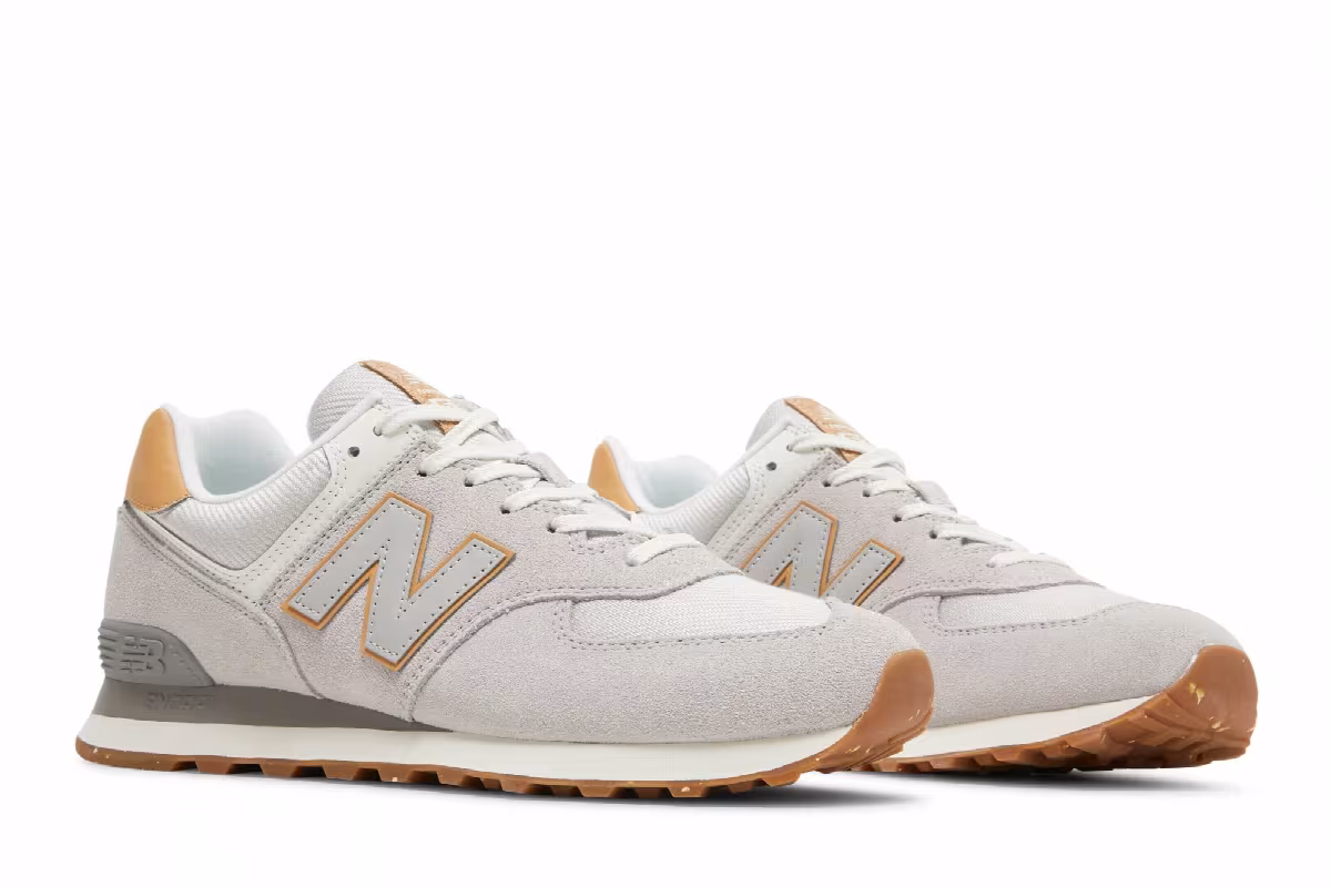 New Balance 574 Rain Cloud Maple, view 9