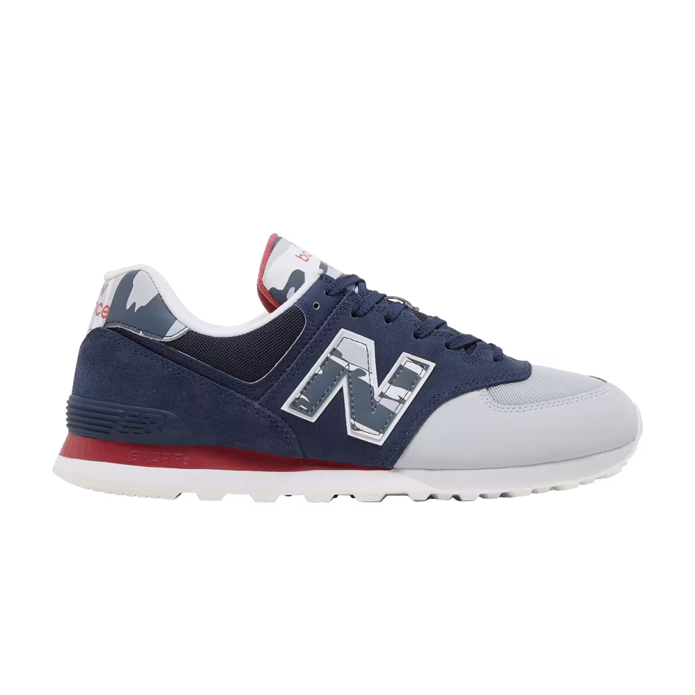 New Balance 574 Natural Indigo Camo