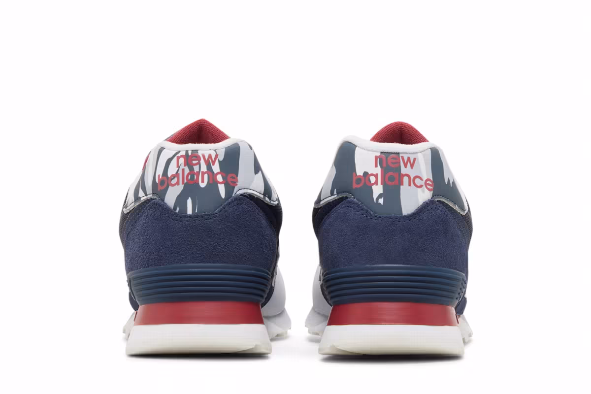 New Balance 574 Natural Indigo Camo, view 7
