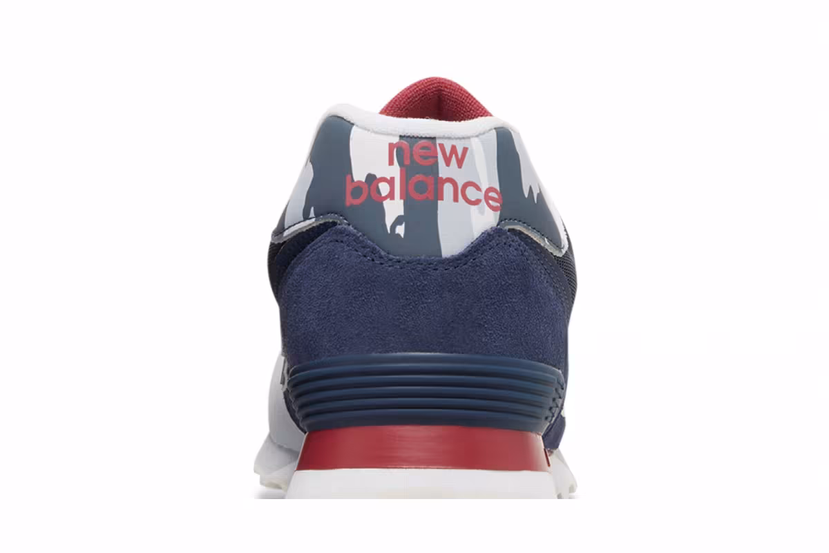New Balance 574 Natural Indigo Camo, view 8