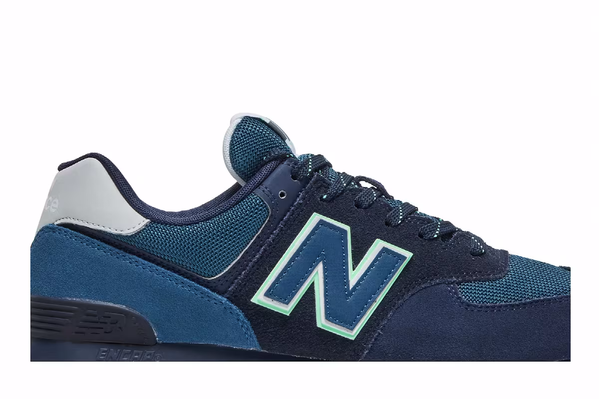 New Balance 574 Natural Indigo, view 3