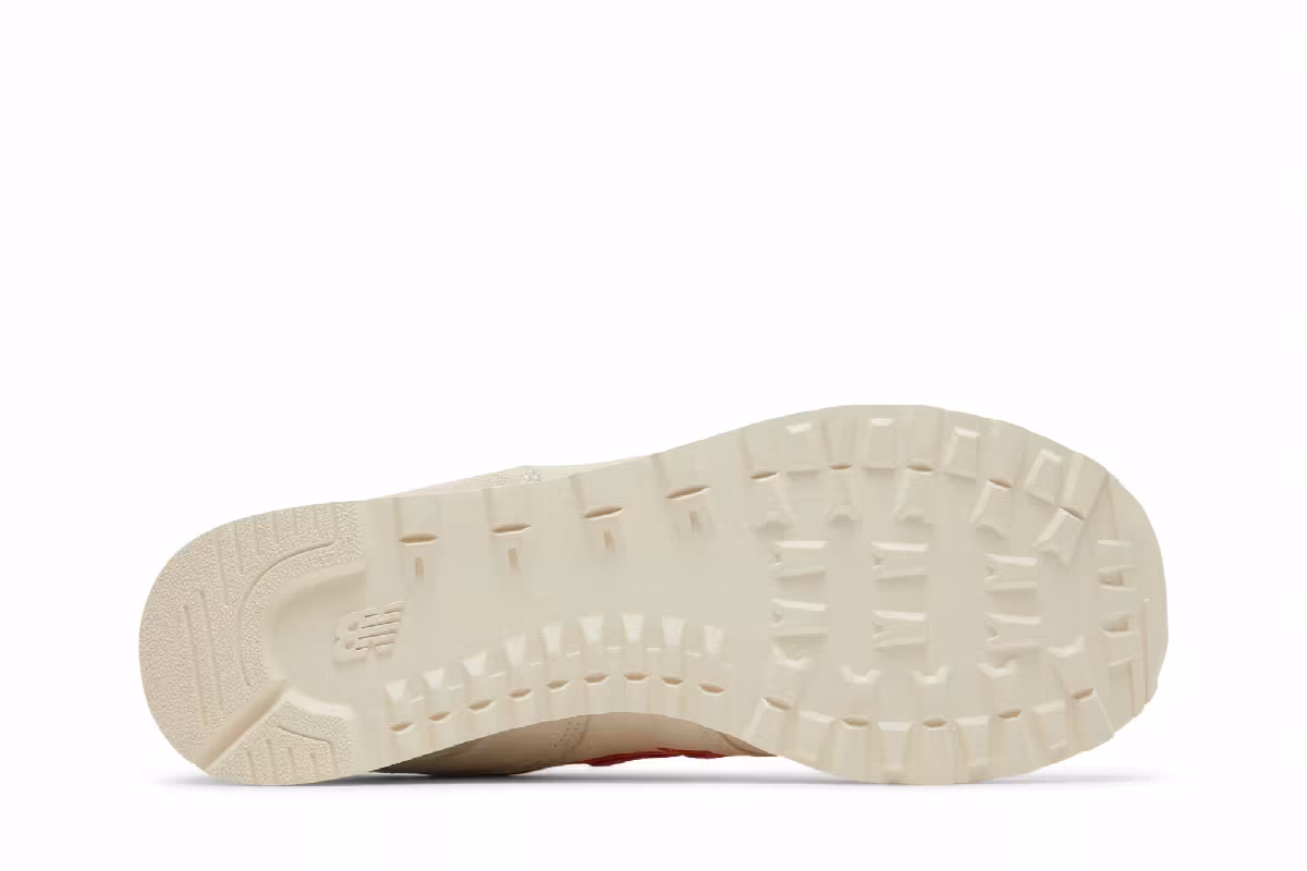 New Balance 574 Cream Pink, view 5