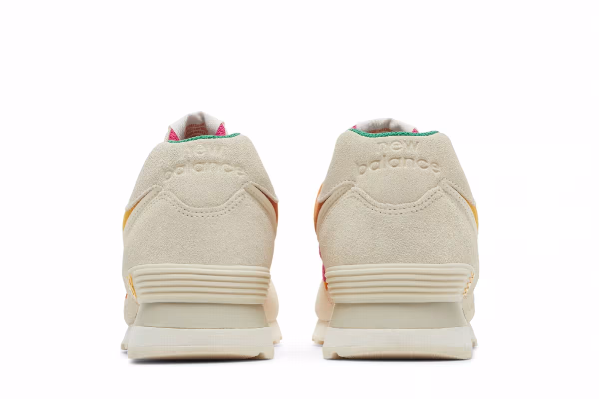 New Balance 574 Cream Pink, view 7