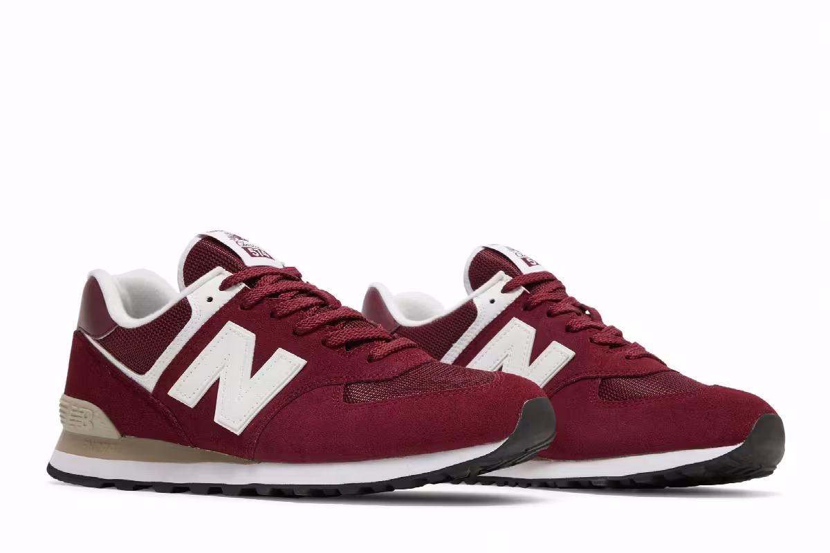 New Balance 574 Garnet, view 9