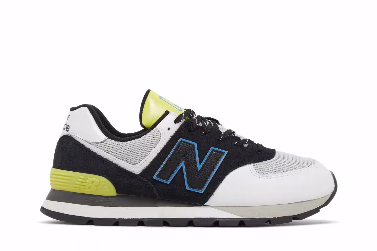 New Balance 574 Rugged Black Helium, view 2