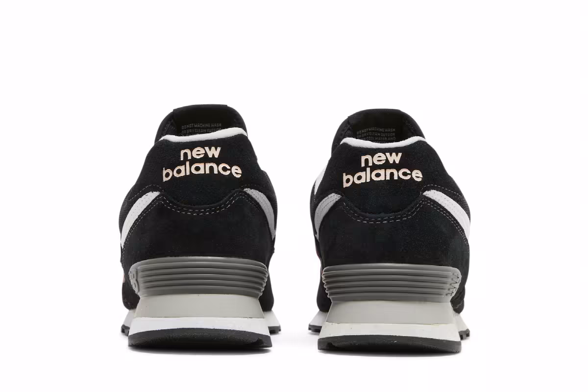 New Balance 574 Black Red, view 7