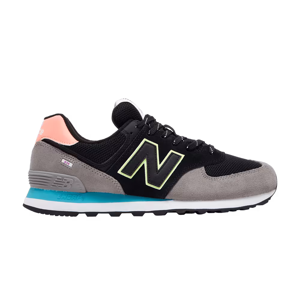 New Balance 574 Black Paradise Pink