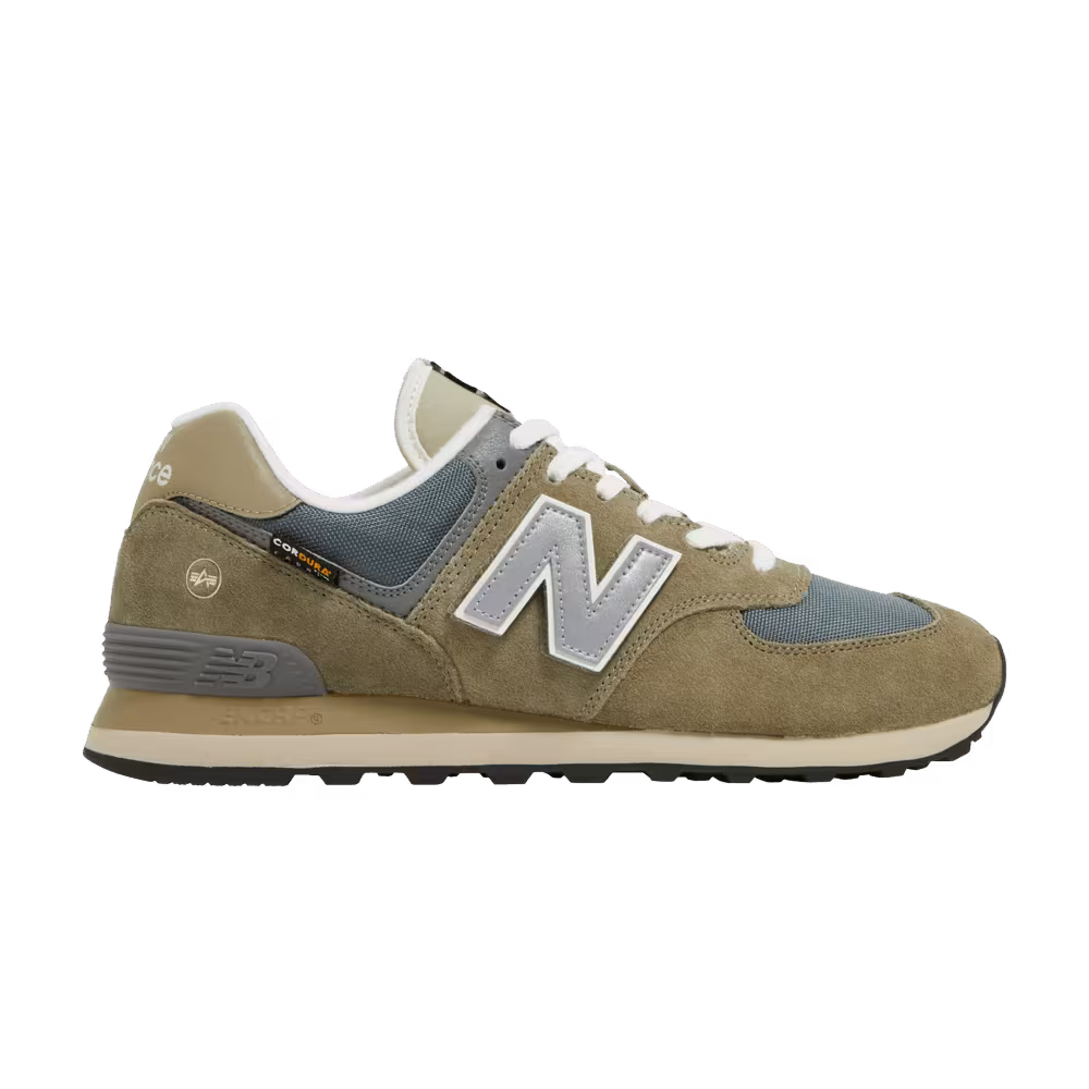 Alpha Industries x New Balance 574 Sedona Seige Grey