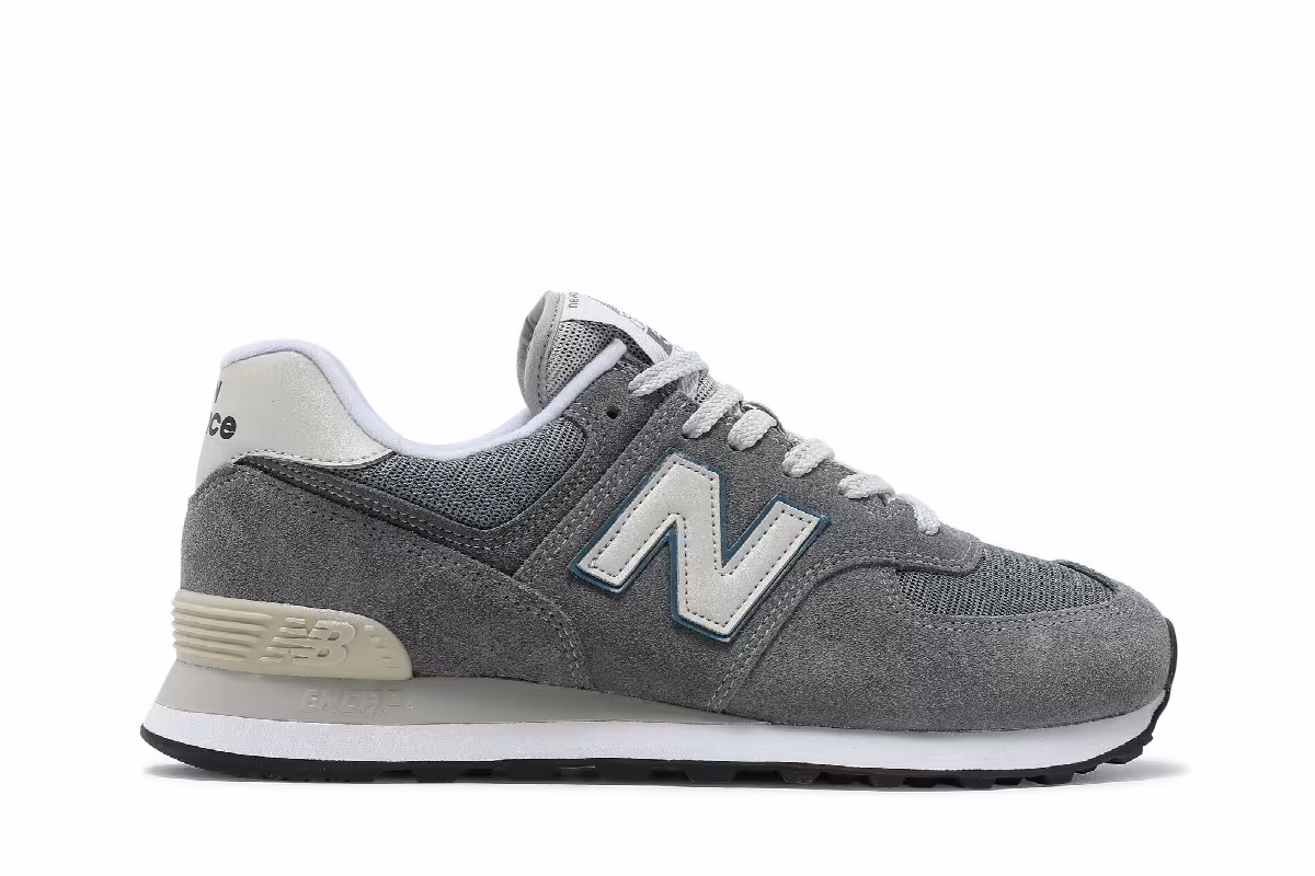 New Balance 574 Grey Sky Blue, view 2