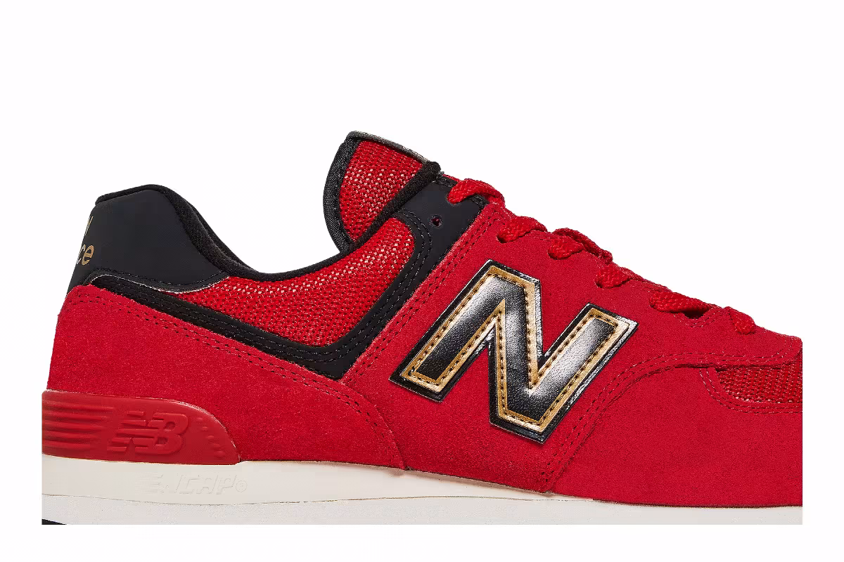 New Balance 574 Chinese New Year - Team Red, view 3