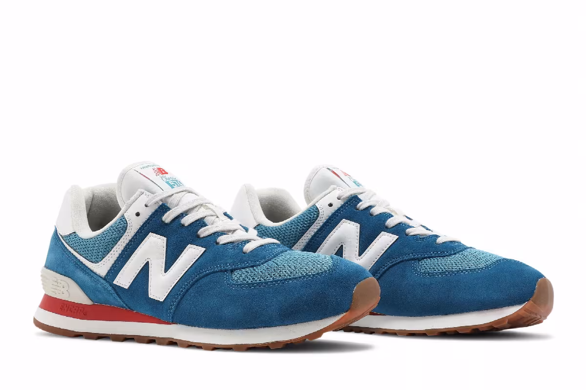 New Balance 574 Rainbow Pack - Natural Indigo, view 9