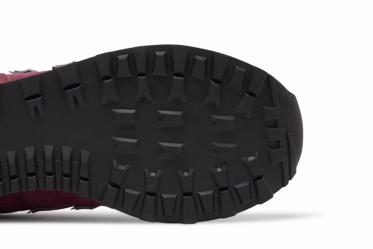 New Balance 574 Burgundy, view 6
