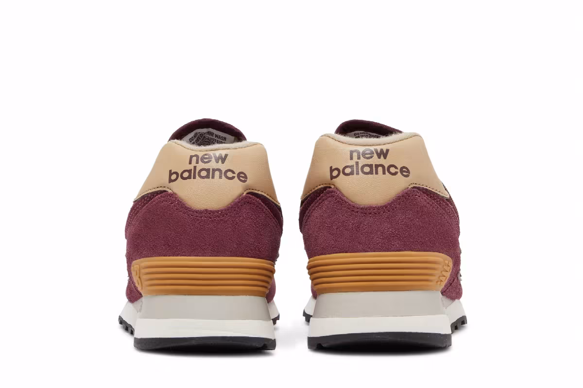 New Balance 574 Burgundy, view 7