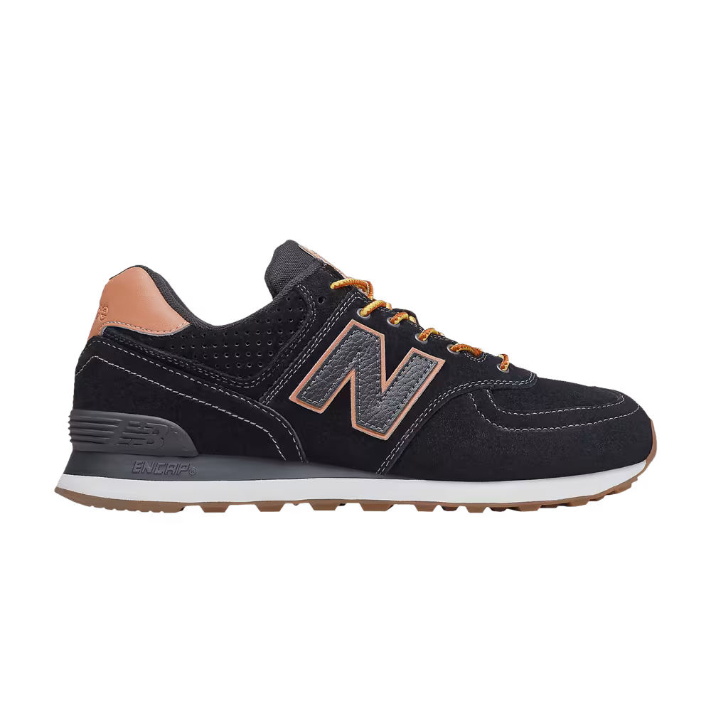 New Balance 574 Black Light Khaki