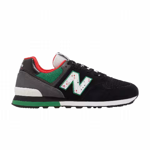 New Balance 574 'Playing Card - Black Varsity Green'