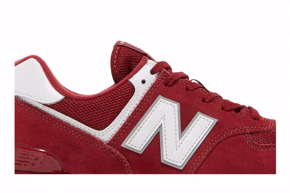 New Balance 574 Scarlet, view 3