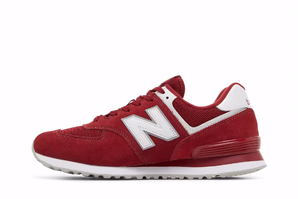 New Balance 574 Scarlet, view 4