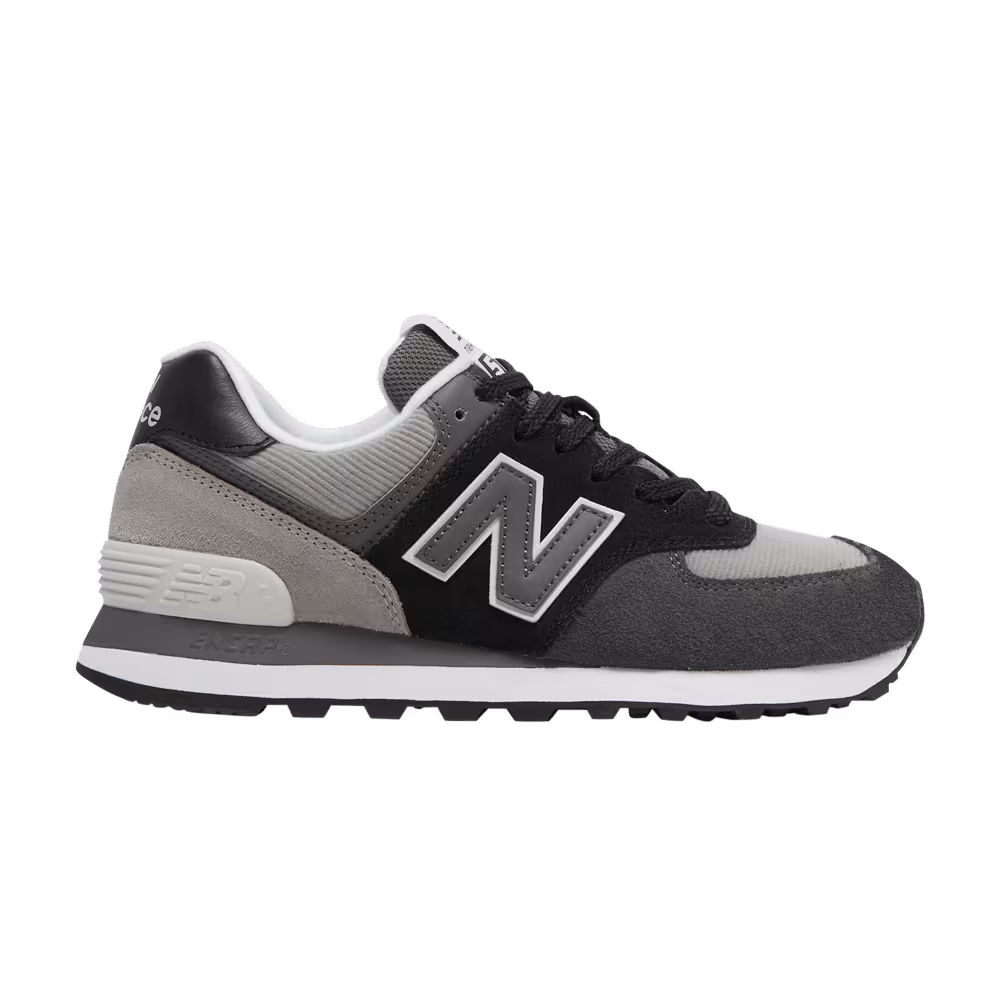 New Balance Women's 574 Black Grey