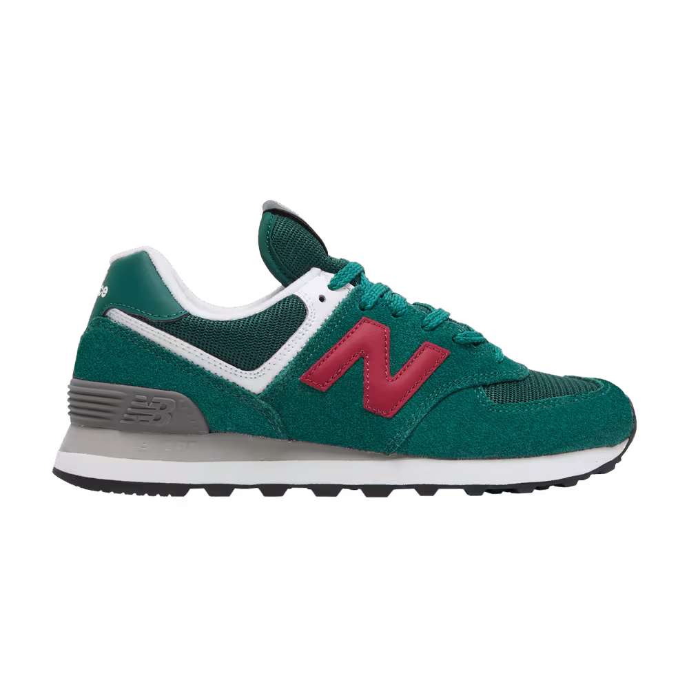 New Balance Women's 574 Green Garnet